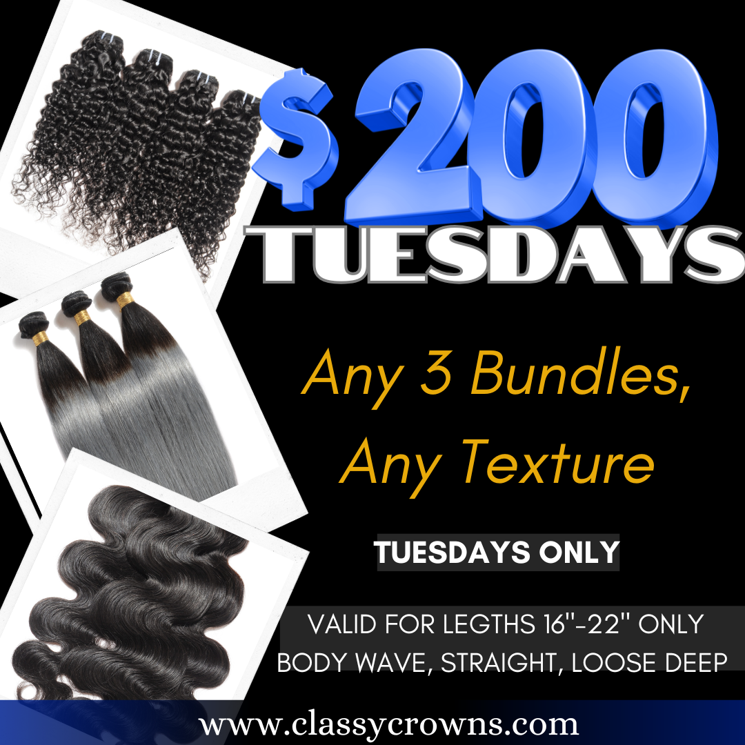 $200 TUESDAYS ( 3 bundles )