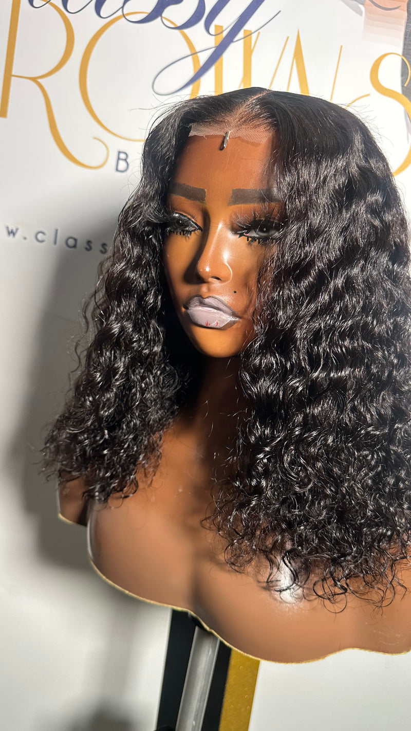 2x6 HD Lace Deep Wavy Bob Wig