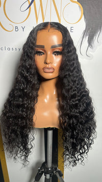 2x6 HD Lace Closure Wig Deep Wavy