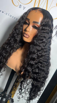 2x6 HD Lace Closure Wig Deep Wavy