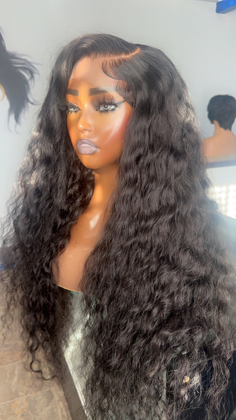 Loose Deep Side Part HD Lace Closure Wig (On Hand)