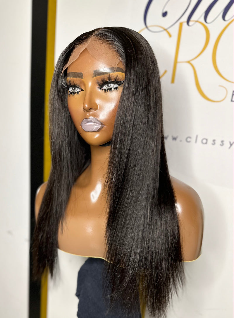 Straight Lace Closure Wigs
